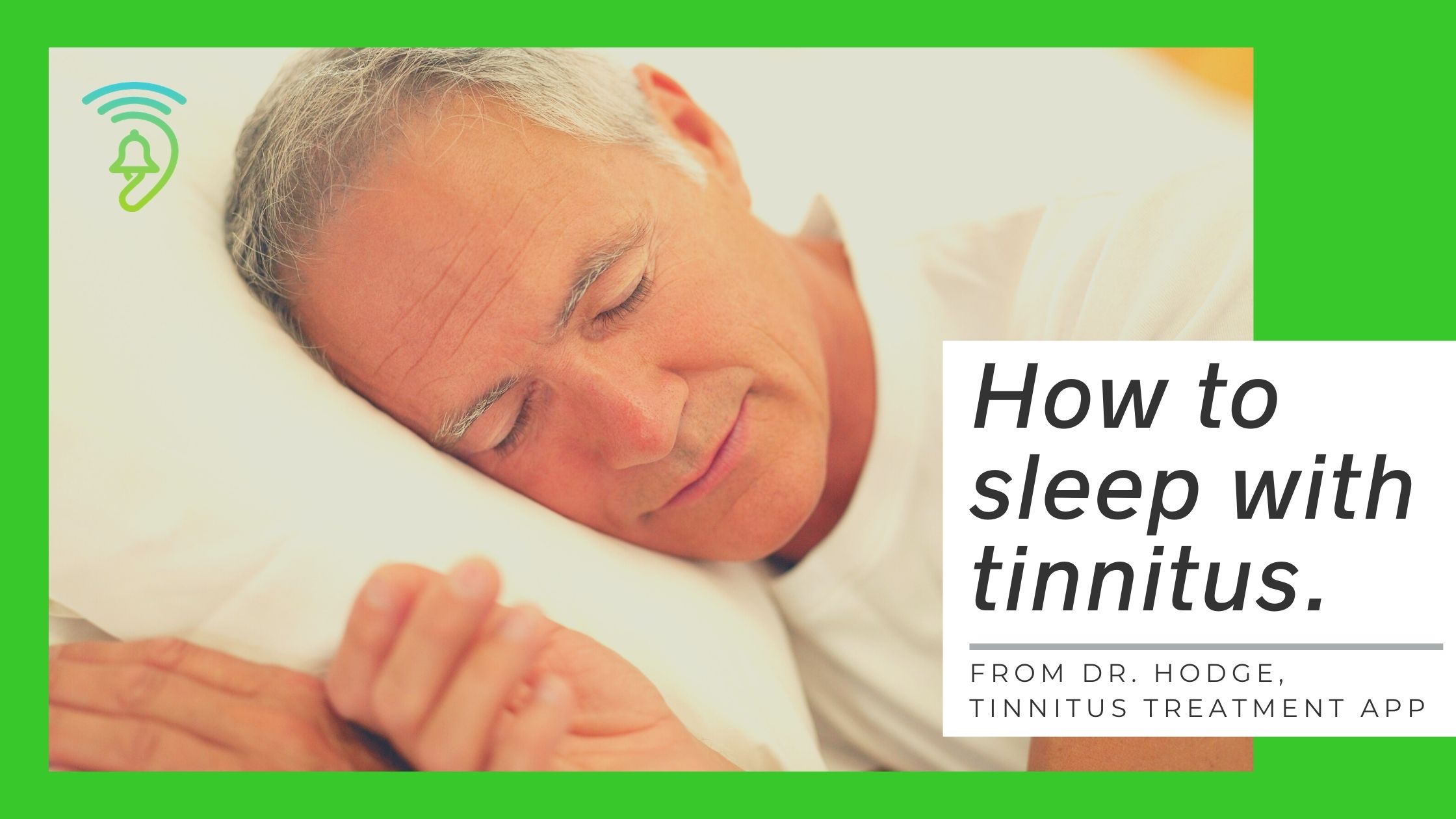 sleeping with tinnitus